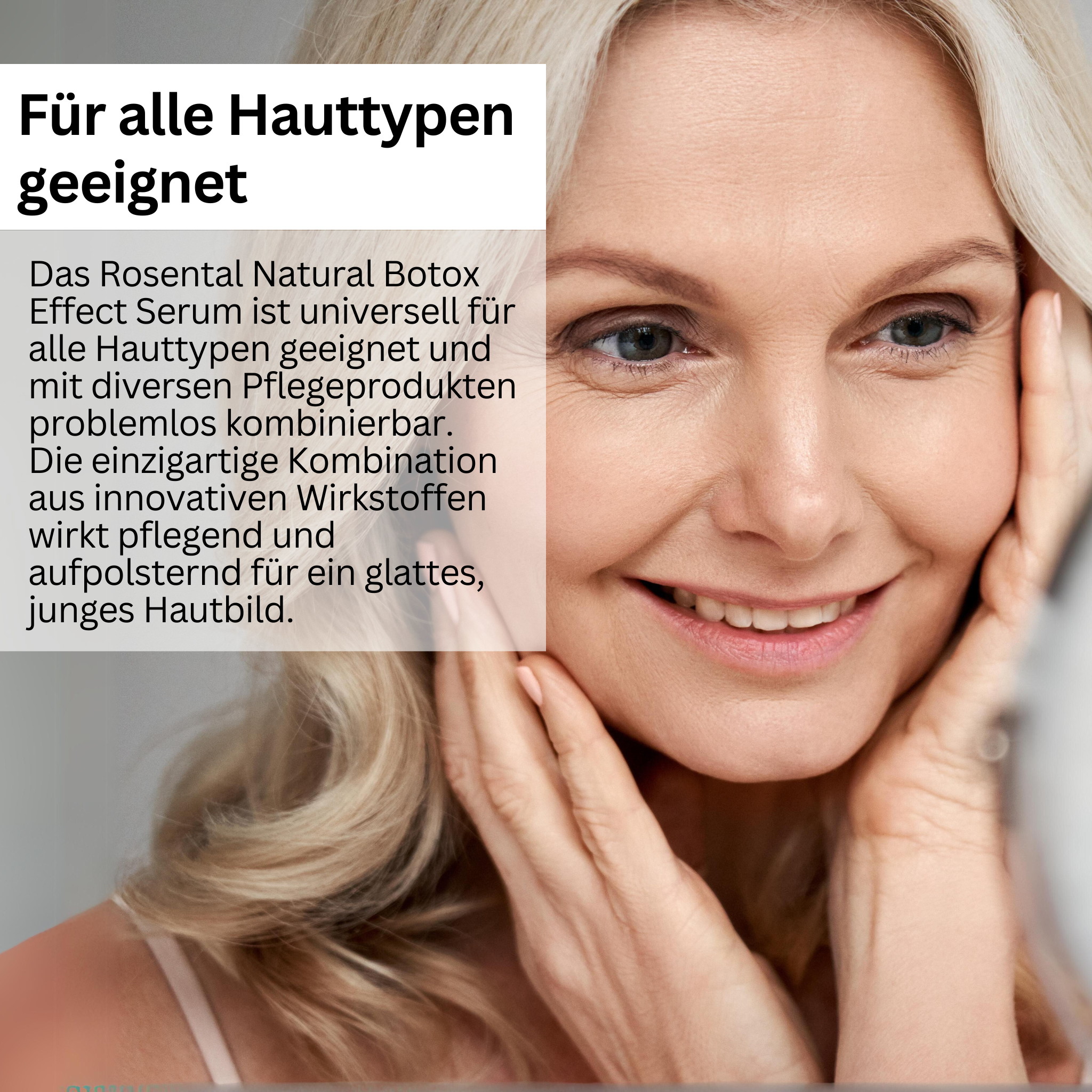 Hochverträglich & kombinierbar mit anderen Produkten